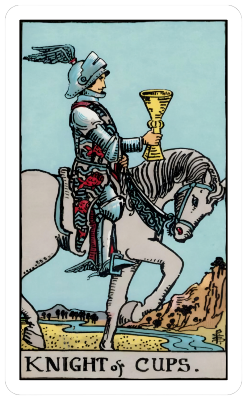 knight of cups card